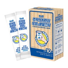 매일 추억의 자판기 우유맛 분말 스틱 / 두쫀쿠, 20g, 10개입, 1개