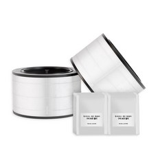 에리아 에어로브리즈 LG 엘지 퓨리케어 360 호환 2년 쓰는 괴물 성능 공기청정기 필터, 1세트, 호환 필터 2개+구리 필터 12개