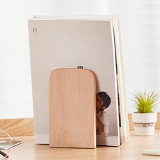 원목북엔드13x8cm 공부책상칸막이