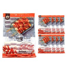 푸드올마켓_ 쿠즈락 떡꼬치I 1.3kg /소떡소떡/냉동 한박스 (1.3kg x 8ea)-아이스박스무료, 8개