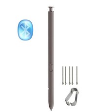 S24 울트라 스타일러스 펜 (블루투스 제외) 삼성 갤럭시 5G 모든 버전 터치 + 팁/펜촉 교체용(티타늄 그레이/S24 울트라), 티타늄 그레이/S24 울트라