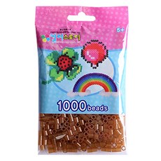 컬러비즈 5mm55g1000개900원, S25_싱글비즈 투명갈색, 1개