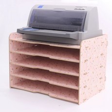 글로아픽 색지 도화지 정리함 색지 선반 트레이 분류 A4 A3, L. KT 고양이 5 층