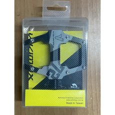 VIVIMAX MAX 72 鋁合金止滑釘 CNC培林腳踏板, 黑, 1個