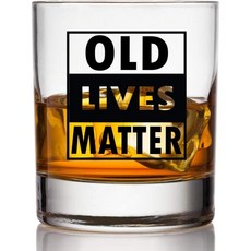 Old Lives Matter 맥주잔 - 남성 아빠 남편 또는 할아버지를 위한 재미있는 선물 은퇴 선물 생일 선물(40대 50대 60대 70대 80대 90대)