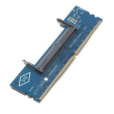 노트북 DDR4 RAM-데스크탑 어댑터 카드 메모리 테스터 SO DIMM-ddr4 변환기, 01 Blue, 1개