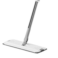 平板拖把 懶人拖把 平板拖把布 拖地清潔, 1個, 平板拖把 (白) (不含布)