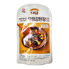 [냉장] CJ 다담 우렁강된장비빔양념 140g, 1개