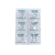 RICHERS 倍樂寶 第二代 口服水分平衡粉末 12gx5包, 1個, 樂解電解質發泡錠 6錠/排 無外盒, 12克