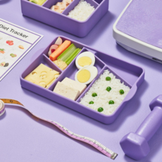 글로리핏 커팅플레이트 다이어트 식판, 1개, 퍼플