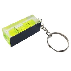 네온 자석 키링 수평기 휴대용 미니 수평계 DD-12713, 1개