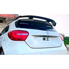 車王汽車精品百貨 BENZ A-CALSS A180 A200 A220 A250 A35 A45 飛機翼造型改裝尾翼，提升運動感, 1個