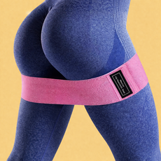 리치라라 고탄력 스쿼트 힙밴드, 1개, 핑크