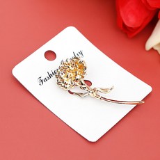 샐리밸리 어버이날 카네이션 황금 LED 무드등, 골드, 1개