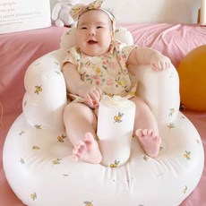 創新便攜孕育坐椅專爲寶寶學坐設計卓越品質後現代風格AS材質輕鬆, （大款橄欖（3個月到3歲以內）