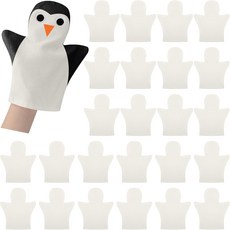 소울첸 24개 활동 퍼펫 가족 키트 제작 파티 8인치 이야기 코튼 아트 용품 핸드 DIY