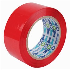 한국포장 박스테이프, 중포장 -칼라 80M (빨강), 40개