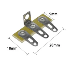 터미널 스트립 터렛 태그 보드 345710 기타 튜브 앰프 DIY용 러그 포인트 투, 01 China Mainland, 01 3 Pin x 3pcs