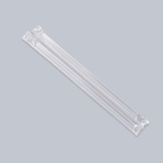 씨앤몰 일회용빨대 KH 7mm x 21cm 개별포장 일자 투명, 1개, 500개입
