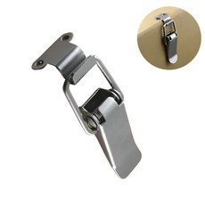 무잠금 매미고리 90도 직각 꺽임 버클 걸쇠 걸고리 소/중형