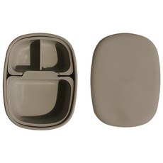 실리샵 국산 플래티넘 실리콘 도시락통 전자레인지용기 500ml, 1개, 모카그레이