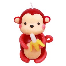 혜명생필품몰 동물나라 원숭이 양초 세트 캔들DIY 캔들만들기키트 DIY캔들 공예재료 양초DIY