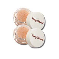 더샘 허니 오트밀 립스크럽, 7ml, 2개