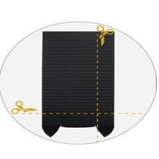 콩군하우스 암막형 블랙 무타공 셀프 블라인드 90x240cm 햇빛