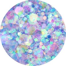 MATIERE MIX 글리터 홀로그램 파스텔 라이트 블루