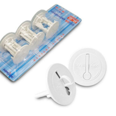 콘센트 안전 마개 어린이 아기 육아 유아용 콘센트 커버 용품 플라스틱 가정용 구멍 아이 방지 접지 생활