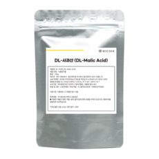 레시피식자재 DL-사과산 산도조절제 식품첨가물, 100g