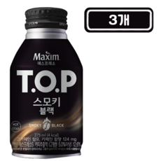 동서)TOP스모키블랙275 ml, 275ml, 3개