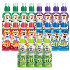 제트스카이 팔도 뽀로로5종세트 235ml 밀크4개+딸기4개+사과4개+블루베리4개+샤인머스캣4개 20개, 밀크+딸기+사과+샤인머스캣+블루베리