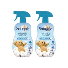 스너글 섬유탈취제 허거블 코튼 470ML 2개 + 허거블 선샤인 470ML 2개, 1개