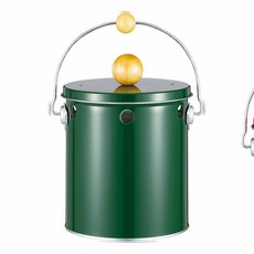 日本 OBAKETSU 手工製蚊香桶(大) 復古工業質感 露營蚊香罐 露營防蚊 戶外驅蟲, 綠色