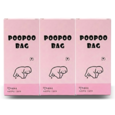 멍케어 강아지 배변봉투 리필형 풉백 똥츄, 1세트, 360개입, 핑크