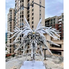 건담 MG 퍼펙트 백설희 날개 조립 캐논 피규어 중국 프라모델, B.MG캐논백설희(캐논+물스티커+플랫폼+무기), 1개