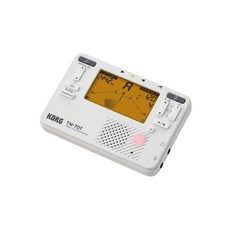 Korg TM-70T 調音節拍器 兩用 黑白兩色 管樂弦樂適用, 1個, TM-70T 白色 (不含調音夾)