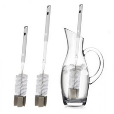 세척솔 2단 유리병 텀블러 병솔 스펀지 젖병솔 보틀 주방솔 콘솔 브러쉬, 1개, 단일상품1