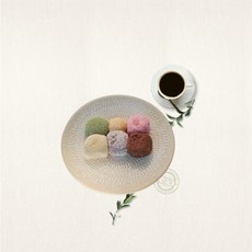 소량판매 온라인떡집 맛있는 굳지않는떡 6가지맛 생크림찹쌀떡, 6개, 40g