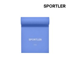 스포틀러 스트레칭 라텍스 밴드 필라테스 고무 요가 근력 헬스 탄력 운동, 0.55mm(블루), 1개