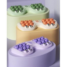 발 마사지기 고양이 모양 지압 롤러기, 오렌지