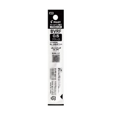 파이롯트 파이롯트 닥터그립 4+1 멀티 아크로볼 다색 볼펜 리필심 볼펜심 0.5mm (BVRF-8EF-), B블랙(1자루)