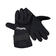 3mm 耐磨材質潛水手套-潛水、浮潛適用-耐磨防刮, 黑色