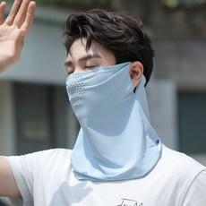 防曬面罩 女 夏季騎行 冰絲涼感防紫外線 護眼角遮陽透氣 高顏值