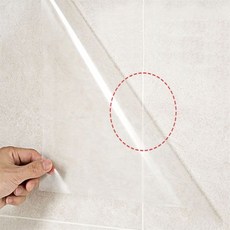 바라던리빙 주방 투명필름 투명시트지