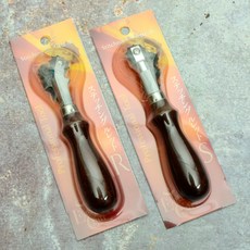 가죽공예 도구 - 세이와 스티칭 룰렛 (R S)선택가능 *바느질 간격을 표시*, S, 1개