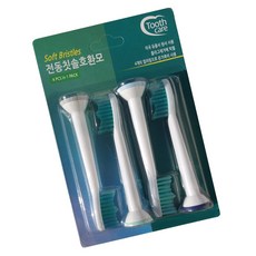 Toothcare 전동칫솔 호환칫솔모 HX6014, HX-6014 호환모, 4개