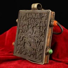 티베트 사원 목판 인쇄 나무 경전 인쇄판, 티벳, 불경