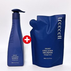 트리셀 나이트 콜라겐 샴푸 360ml 기획, 2개